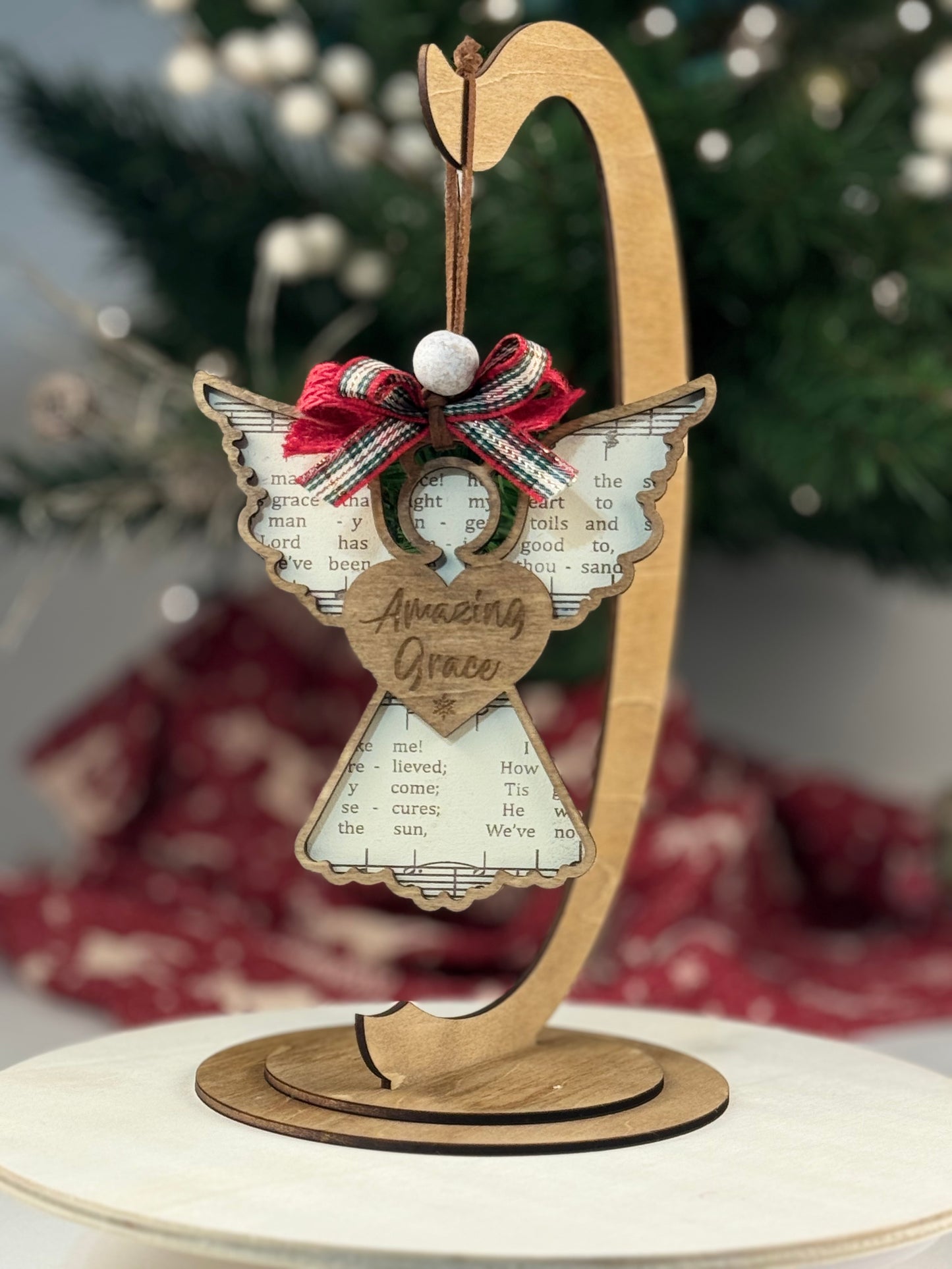 Amazing Grace Angel Ornament