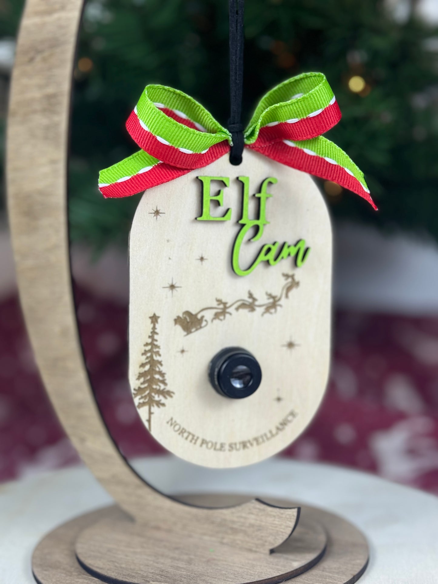 Elf Cam Ornament