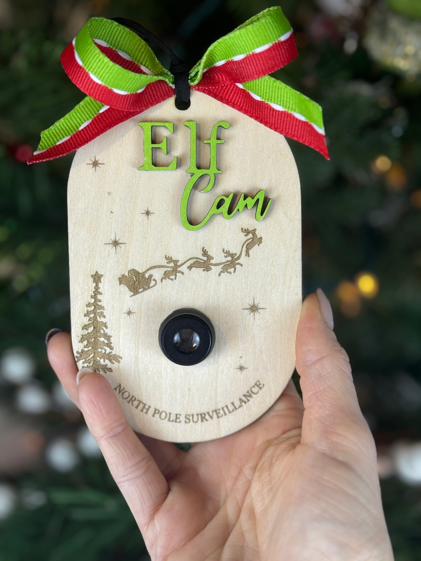 Elf Cam Ornament