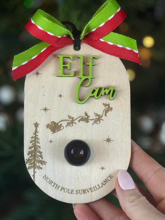 Elf Cam Ornament