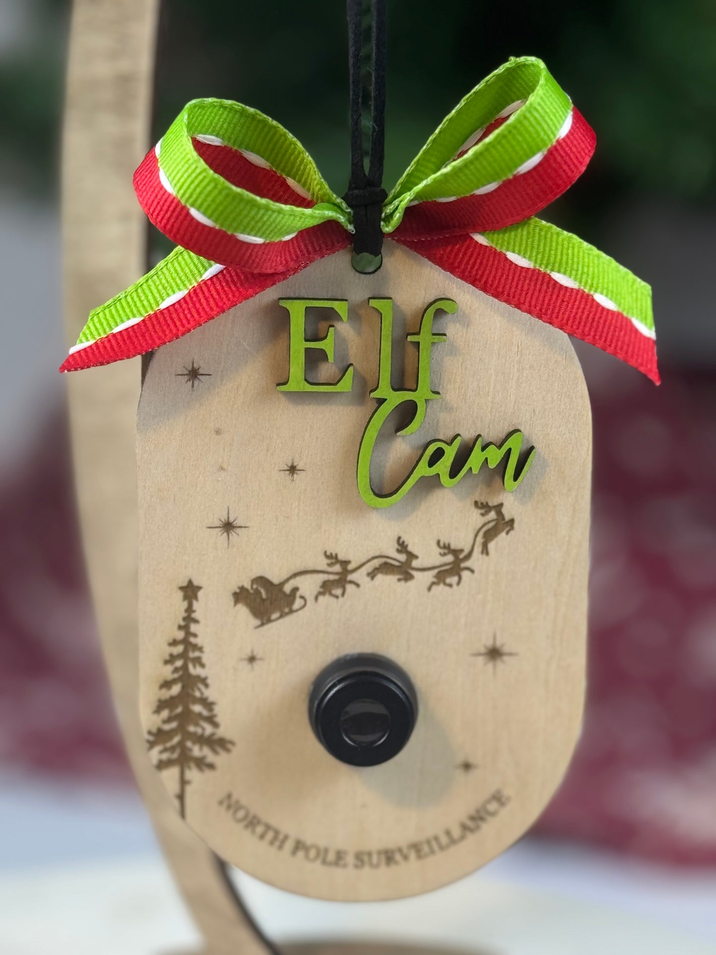 Elf Cam Ornament