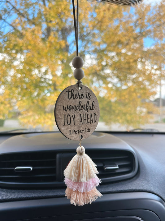 1 Peter 1:6 Car Charm