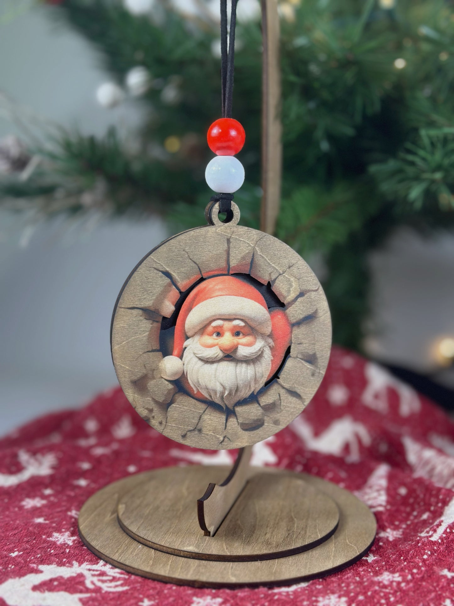 Santa Breakthrough Ornament