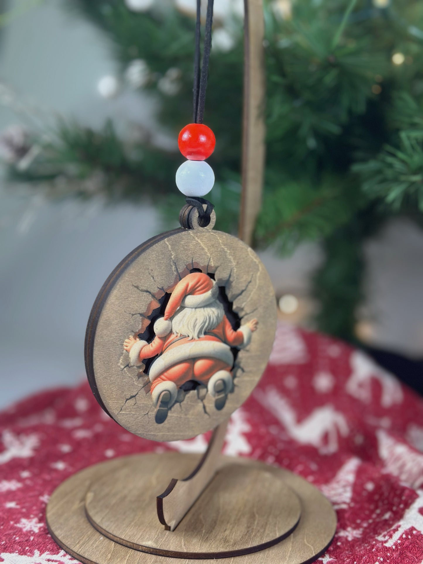 Santa Breakthrough Ornament