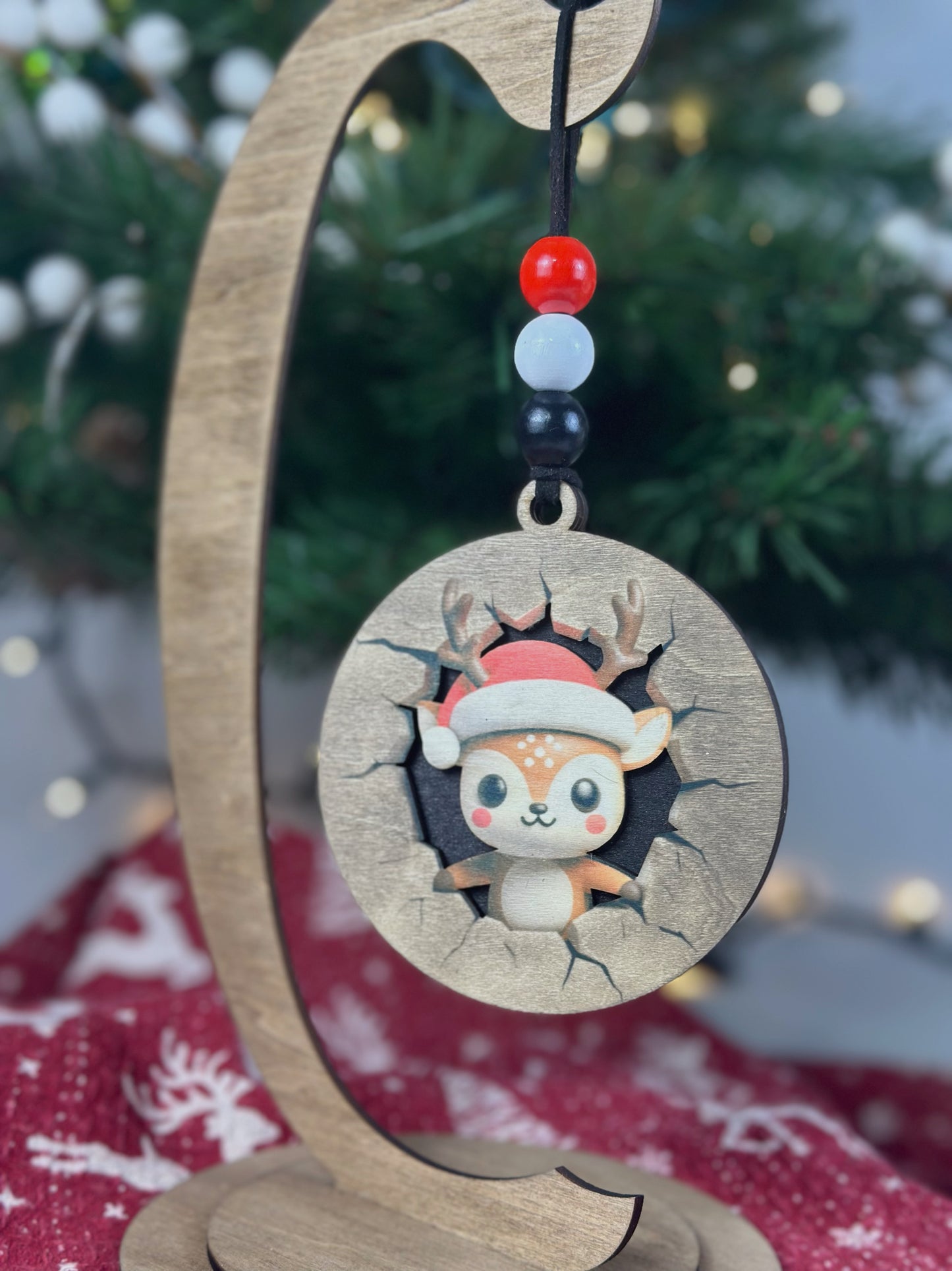 Breakthrough Reindeer Ornament